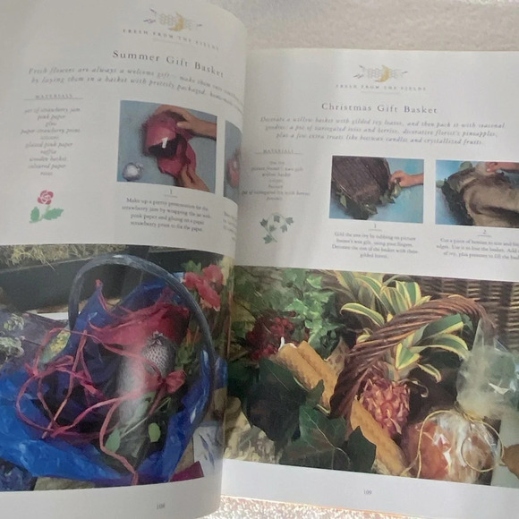 Vintage Glorious  Country Food Crafts Decorating DIY Hardcover Book - Picture 7 of 15